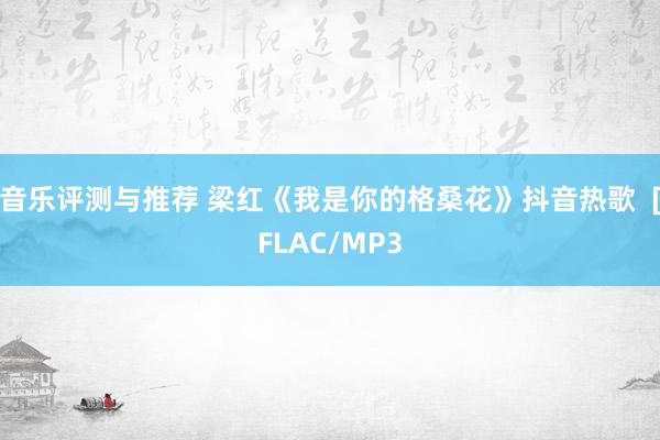 音乐评测与推荐 梁红《我是你的格桑花》抖音热歌  [FLAC/MP3